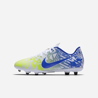 Ghete Fotbal Nike Jr. Mercurial Vapor 13 Club Neymar Jr. MG Multi-Ground Baieti Albi Negrii Albastri